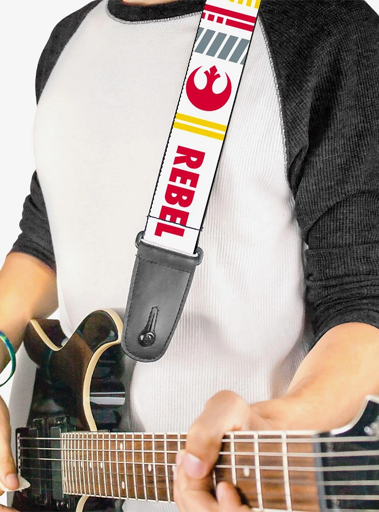 Star Wars Rebel Pilot Rebel Alliance Insignia X Wing Fighter Guitar Strap