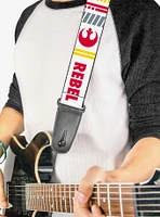 Star Wars Rebel Pilot Rebel Alliance Insignia X Wing Fighter Guitar Strap