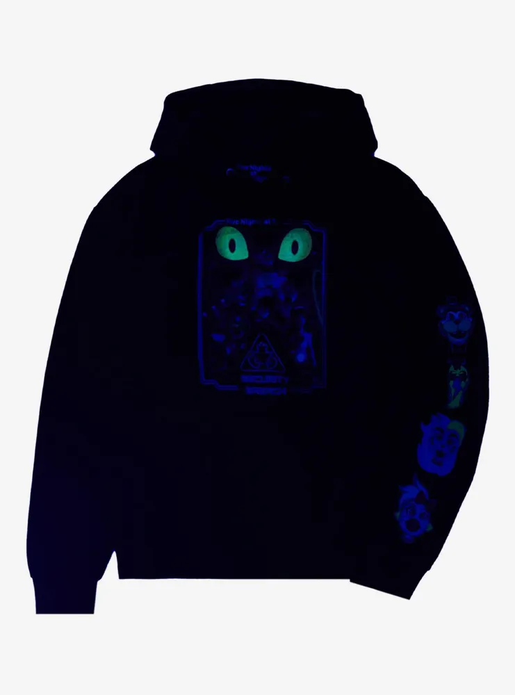 Five Nights At Freddy's: Security Breach Characters Glow-In-The-Dark Hoodie