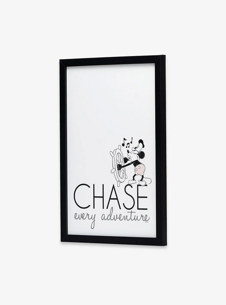 Disney Mickey Mouse Chase Every Adventure Wood Wall Decor