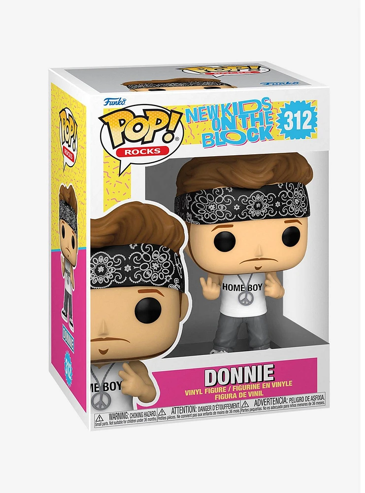 Funko New Kids On The Block Pop! Rocks Donnie Vinyl Figure