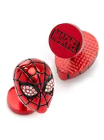 Marvel Spider-Man 3D Crystal Cufflinks