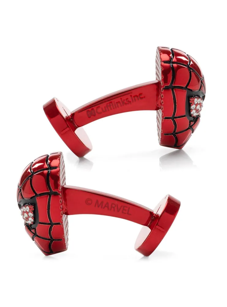 Marvel Spider-Man 3D Crystal Cufflinks
