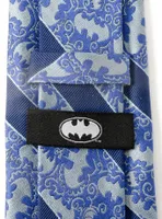 DC Comics Batman Multi Emblem Blue Men's Tie