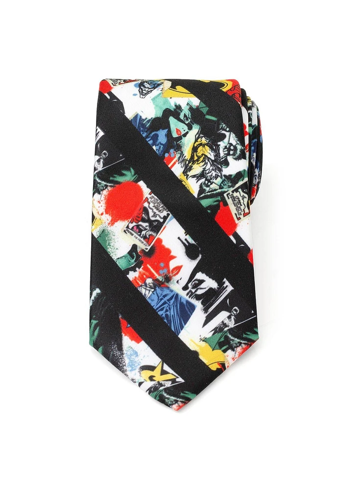 DC Comics Batman Chaos Stripe Men's Tie