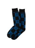 Disney Donald Duck Checkered "Aw Phooey" Socks