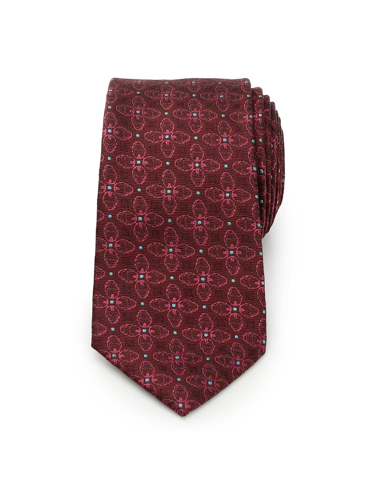 Marvel Iron Man Helmet Burgundy Multi Men's Tie