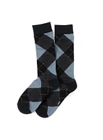 Marvel Guardians of the Galaxy Rocket Argyle Blue Men's Socks