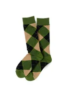 Marvel I Am Groot Argyle Green Men's Socks