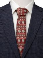 Marvel Guardians of the Galaxy Fair Isle Red Men's Tie