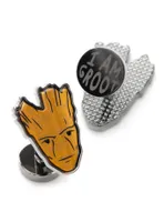 Marvel I Am Groot Tigers Eye Cufflinks