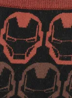 Marvel Iron Man Red Ombre Men's Socks