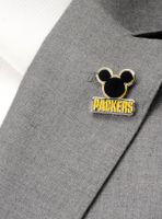 Disney Mickey Mouse & Green Bay Packers Lapel Pin