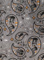 Star Wars Hoth Battle Paisley Gray Men's Tie