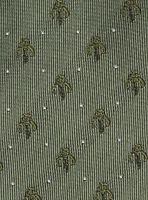 Star Wars The Mandalorian Sigil Sage Green Men's Tie