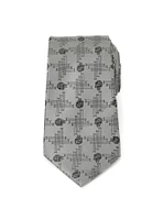 Star Wars Millennium Falcon Gray Men's Tie