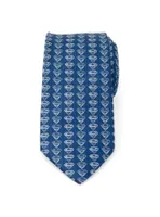 DC Comics Superman Shield Logo Blue Men's Tie