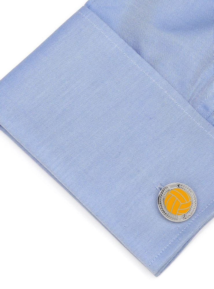 Water Polo Embossed Cufflinks