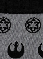 Star Wars Rebel Imperial Grey Men's Sock