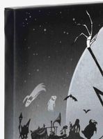 Disney The Nightmare Before Christmas Graveyard Group Black & White Canvas Wall Art Decor