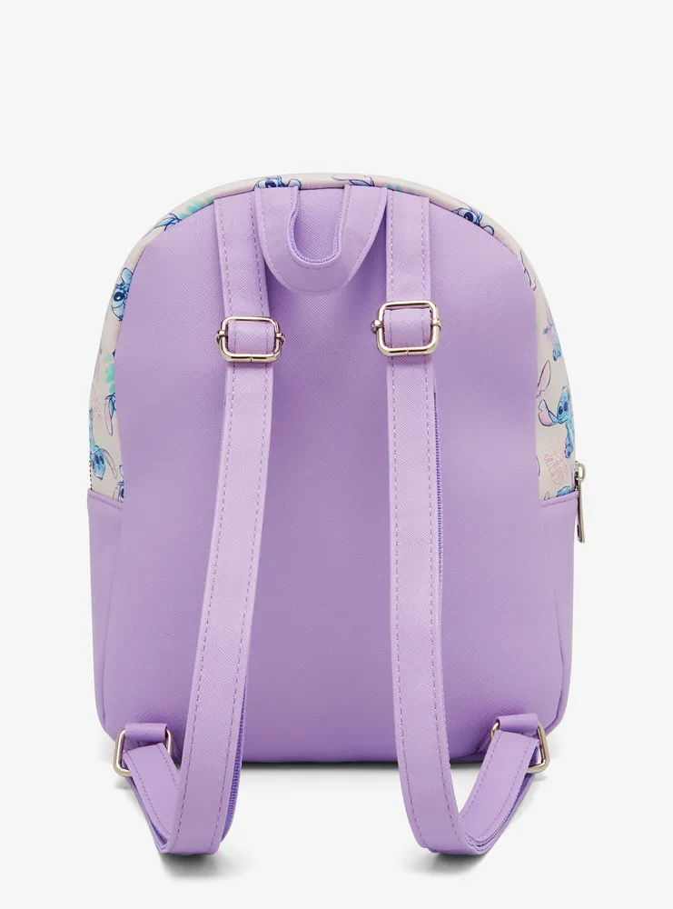 Disney Lilo & Stitch Tropical Lavender Mini Backpack