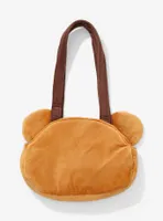 Rilakkuma Face Plush Tote Bag