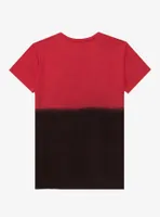 Sonic The Hedgehog Shadow Dip-Dye Boyfriend Fit Girls T-Shirt