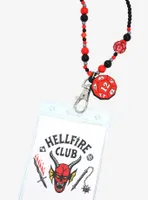 Stranger Things Hellfire Club Beaded Lanyard - BoxLunch Exclusive