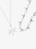 Bring Me The Horizon Logo Spike Necklace Set