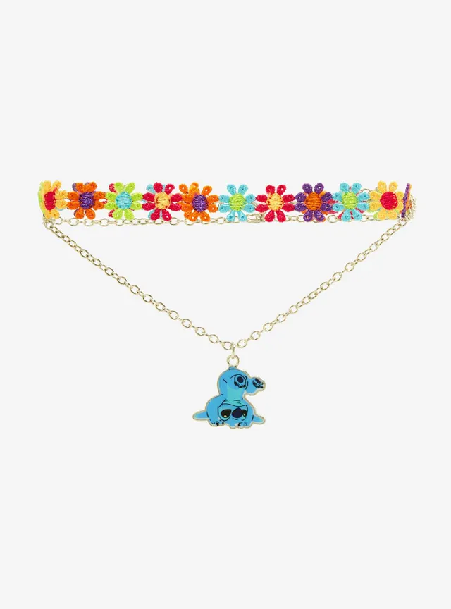 Hot Topic Disney Lilo & Stitch Scrump Stitch Ring Best Friend Necklace Set