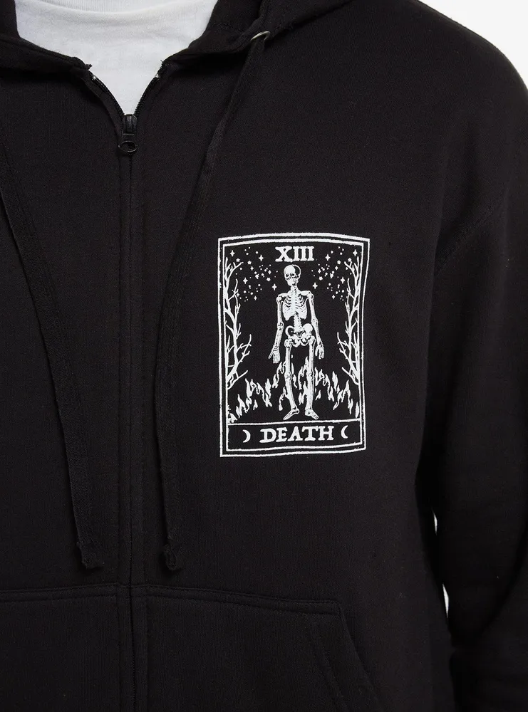 Death Tarot Card Hoodie