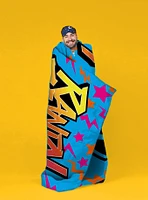 WWE Macho Man Randy Savage Raschel Throw Blanket