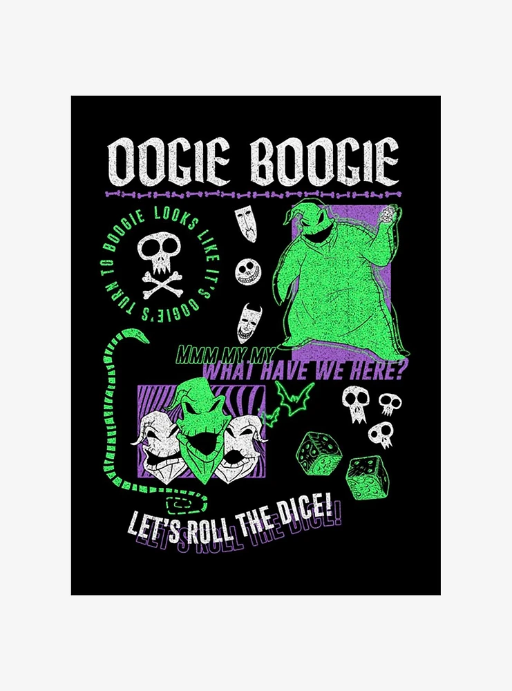 Disney The Nightmare Before Christmas Oogie Boogie Time T-Shirt