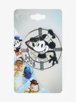 Disney Mickey Mouse Steamboat Willie 1928 Portrait Enamel Pin - BoxLunch Exclusive