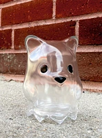 Jumbo Ghost Bear Head Clear Vinyl Figure