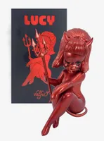 Lucy By Valfre Metallic Red Edition Vinyl Figure