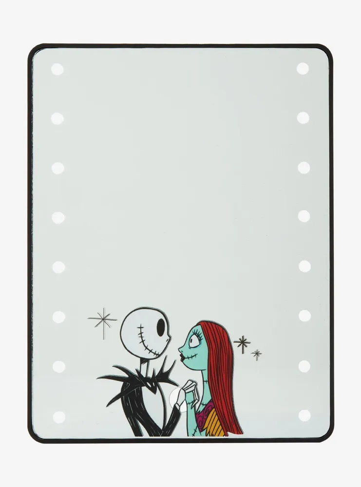 Disney The Nightmare Before Christmas Jack and Sally Light-Up LED Mirror