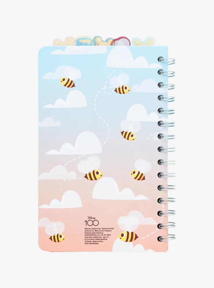 Disney 100 Winnie the Pooh Balloons & Bees Tab Journal - BoxLunch Exclusive