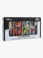 Disney Alice in Wonderland Floral Portraits Glass Set 