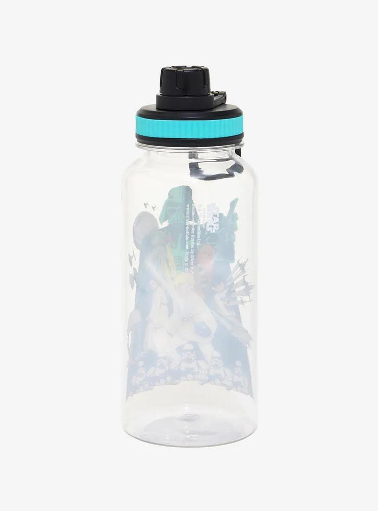 Star Wars Classic Characters Water Bottle with Stickers