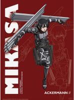 Attack On Titan Mikasa and Levi Boxed Poster Set