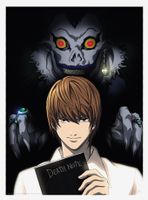 Death Note Light & Death Note Boxed Poster Set