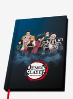 Demon Slayer: Kimetsu No Yaiba Tumbler with Straw, Notebook, and Keychain Set