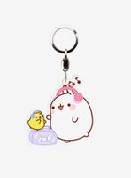 Molang Cupcake and Music Keychain Bundle