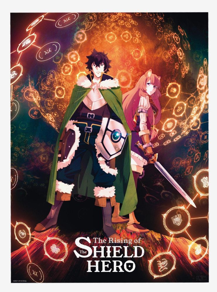 The Rising of the Shield Hero Boxed Poster Set