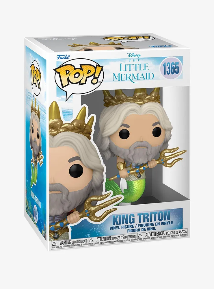 Hot Topic Funko Disney The Little Mermaid Pop! King Triton Vinyl