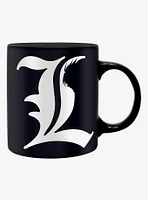 Death Note "L" Notebook Mug and Keychain Gift Set