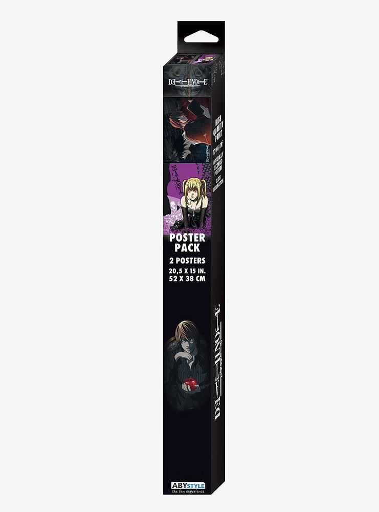 Death Note L vs Light & Misa Boxed Poster Set