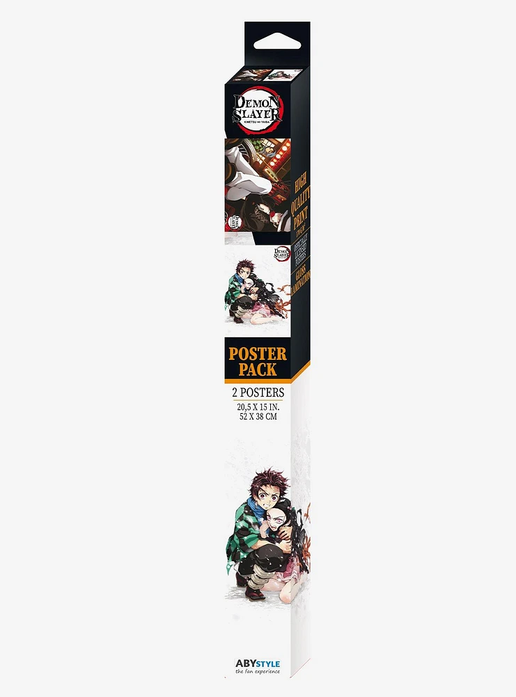 Demon Slayer: Kimetsu No Yaiba Boxed Poster Set