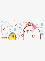 Molang Music and Milk & Cookies Mug Set